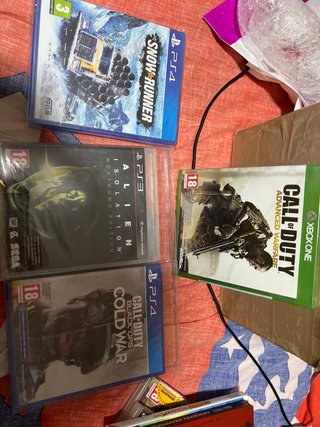 Lote Videojuegos PS3 y PS4 Varios