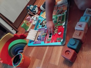 Lote Juguetes Educativos Madera y Plástico