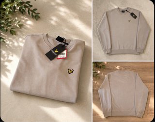 Felpa Lyle & Scott Beige