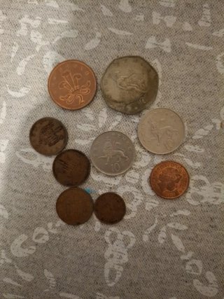 Conjunto di monete Regno Unito