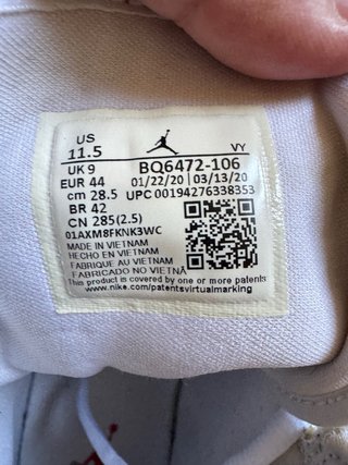 Nike Air Jordan 1 Mid Bianco Rosso