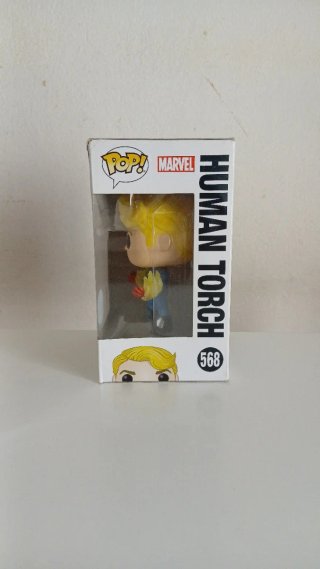 Funko Pop Human Torch Fantastic Four 568