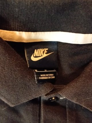 Polo Nike Negro talla M