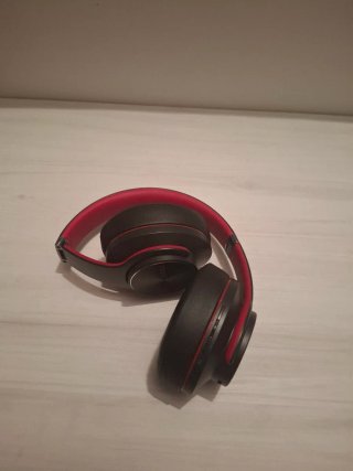 Auriculares DOQAUS Bluetooth Diadema Negro/Rojo