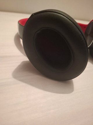 Auriculares DOQAUS Bluetooth Diadema Negro/Rojo