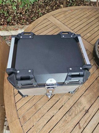 Mala Moto Top Case Plástico ABS Cinzenta 45L
