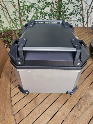 Mala Moto Top Case Plástico ABS Cinzenta 45L