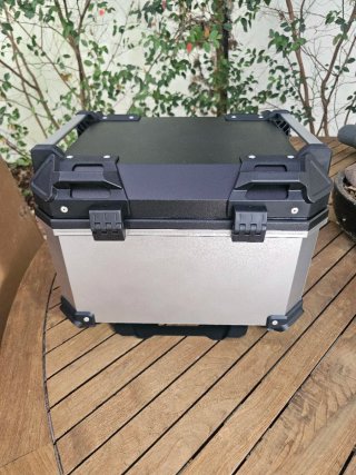 Mala Moto Top Case Plástico ABS Cinzenta 45L