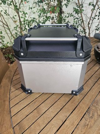 Mala Moto Top Case Plástico ABS Cinzenta 45L