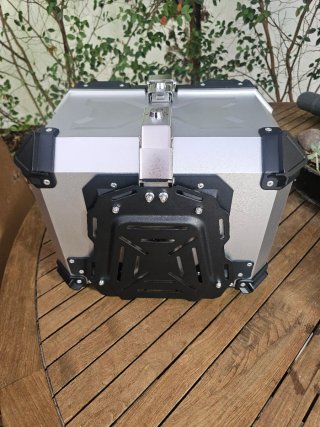 Mala Moto Top Case Plástico ABS Cinzenta 45L