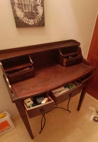 Escritorio Bureau Madera y Metal