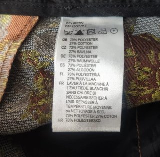 Pantalón jacquard floral H&M