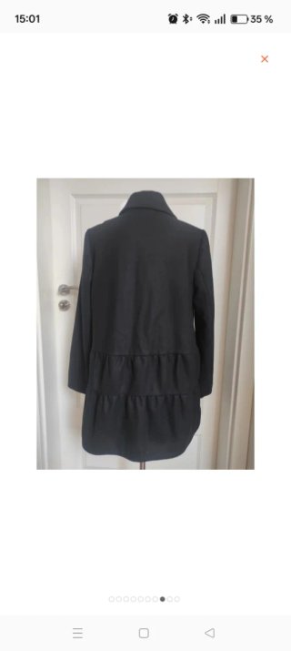 Abrigo COS de Lana y Cashmere -  Talla 34