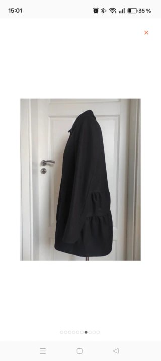 Abrigo COS de Lana y Cashmere -  Talla 34