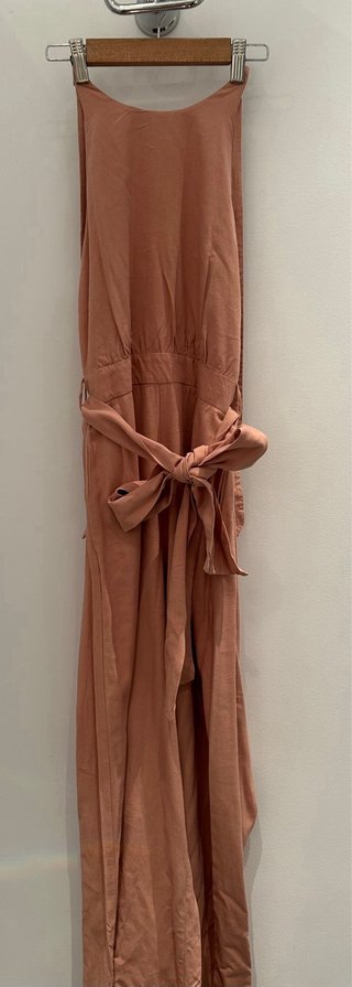 Mono rosa cuello halter