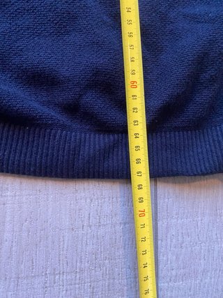 Jersey Massimo Dutti Cashmere Azul Marino talla M