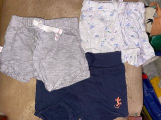 Lote 3 Pantalones Cortos Bebé