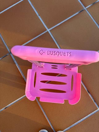 Carro para mochila escolar rosa