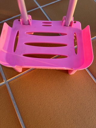 Carro para mochila escolar rosa