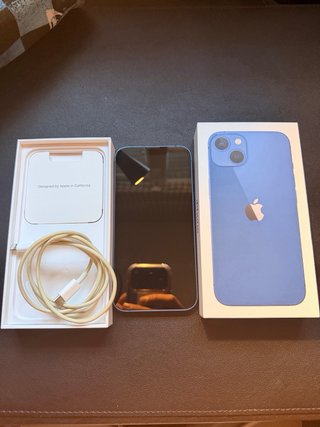 iPhone 13 256GB Blu 83% Batteria Cavo Originale