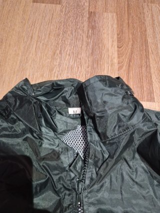 Chubasquero moto verde