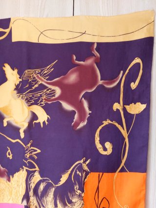 Foulard 100% pura seta  85x89 cm