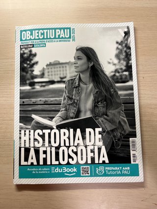 Objectiu Pau Història de la Filosofia. Catalunya.