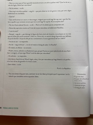 Objectiu Pau Història de la Filosofia. Catalunya.