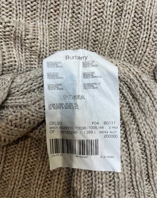 Jersey Burberry Beige