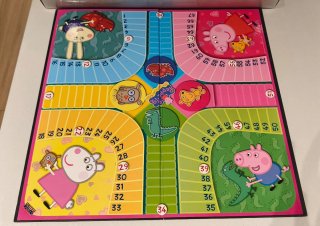 Parchís Peppa Pig. Juego completo.