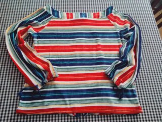 Jersey Fete rayas mujer