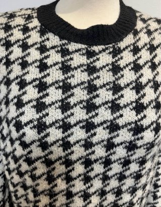 Jersey Pull&Bear estampado pata de gallo