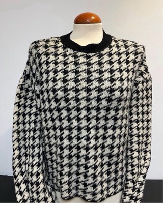 Jersey Pull&Bear estampado pata de gallo