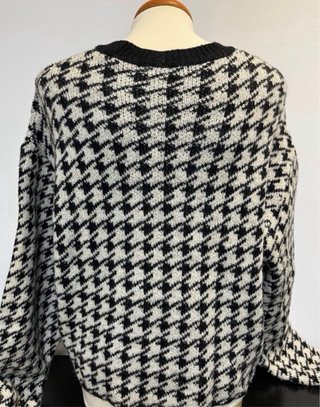 Jersey Pull&Bear estampado pata de gallo