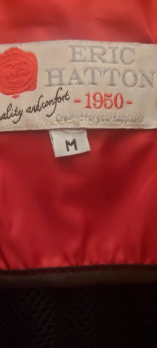 Giubbino Uomo Eric Hatton Blu/Arancio Nuovo