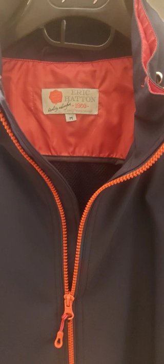 Giubbino Uomo Eric Hatton Blu/Arancio Nuovo