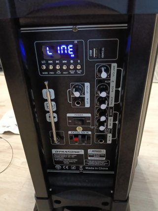 Altavoz Dynasonic Pro 12 Negro