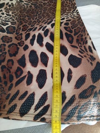 Vestido estampado leopardo talla única