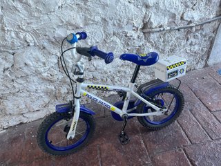 Bicicleta infantil Policía Patrulla