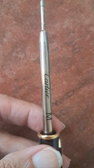 Bolígrafo Cartier Diabolo año 2000. Descatalogado.
