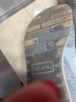 Deportivas azules y blancas Talla 41