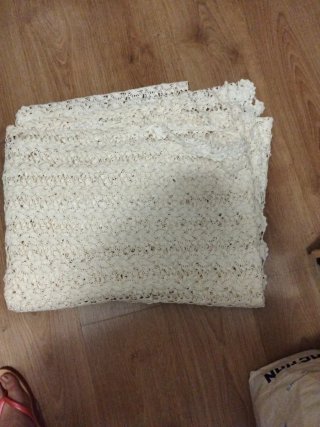Funda crochet cama 1,35