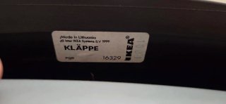Silla ergonómica IKEA KLÄPPE, sólida y cómoda.