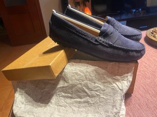Mocasines El Corte Inglés azul marino