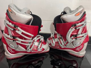 Botas de esquí Rossignol rojas talla 23.5
