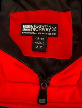 Chaqueta Geographical Norway Roja
