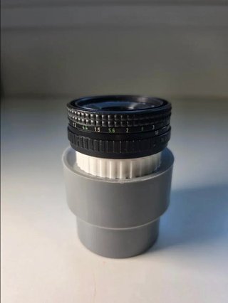 Pentacon Prakticar 50mm f2.4 MC pancake - revisado