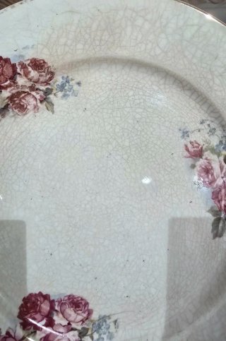 1925 Cartuja Sevilla Pickman 10 platos porcelana