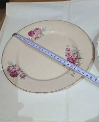 1925 Cartuja Sevilla Pickman 10 platos porcelana