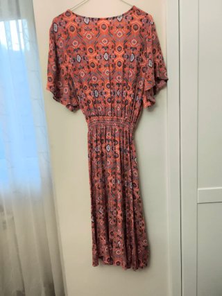 Vestido estampado talla única